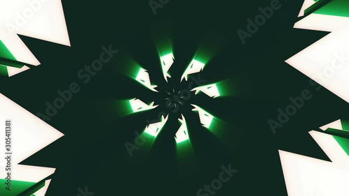 Futuristic, symmetric, shiny, forms. Future, fantasy background. Meditation, esoteric, glowing, relaxation, mandala. Music, concert, dj, dancing, animation.