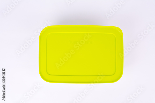 Fotografía Stanly, Alexandria/Egypt - Nov 5, 2019: Tupperware freezer bowls - Tupperware products is an American brand specializing in plastic products
