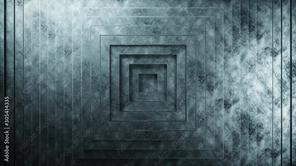 Abstract squares pattern with offset effect. Animation of clean scratched metal texture squares. Abstract background for business presentation. Seamless loop 4k 3D render Abstract squares pattern with offset effect. Animation of clean scratched metal texture squares. Abstract background for business presentation. Seamless loop 4k 3D render