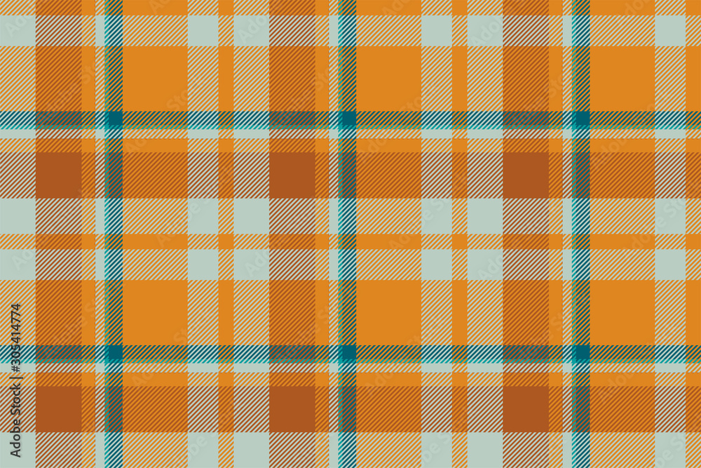 Tartan scotland seamless plaid pattern vector. Retro background fabric. Vintage check color square geometric texture.