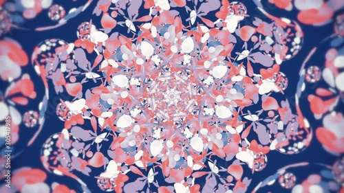 Futuristic, symmetric, shiny, forms. Future, fantasy background. Meditation, esoteric, glowing, relaxation, mandala. Music, concert, dj, dancing, animation.