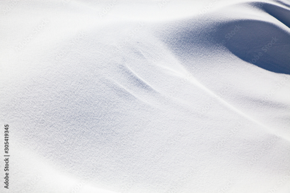 abstract shapes in the snow christmas background