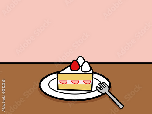 カフェタイム ショートケーキ （フォーク付き）