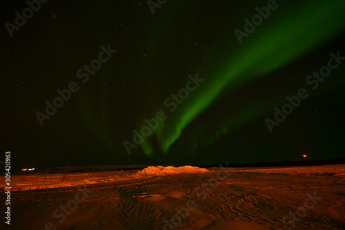 Northern Lights in Nunavik Northern Québec Canada photo