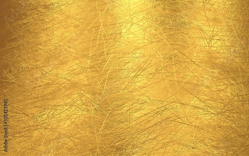 Gold sratched surface background photo