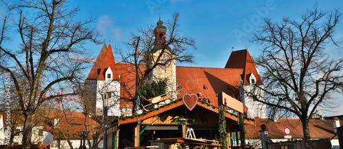 ingolstadt historic buildings bavaria germany photo