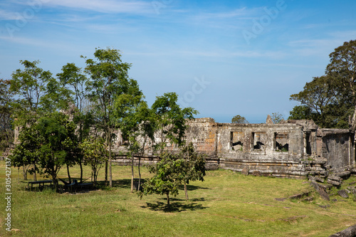 Preah Vihear ancient Khmer temple ruins famous landmark in Cambodia