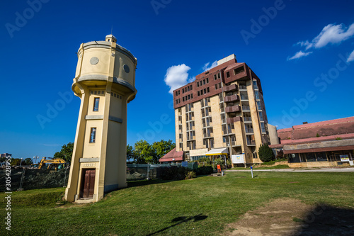 Old Water Tower And Hotel Danube - Vukovar,Croatia