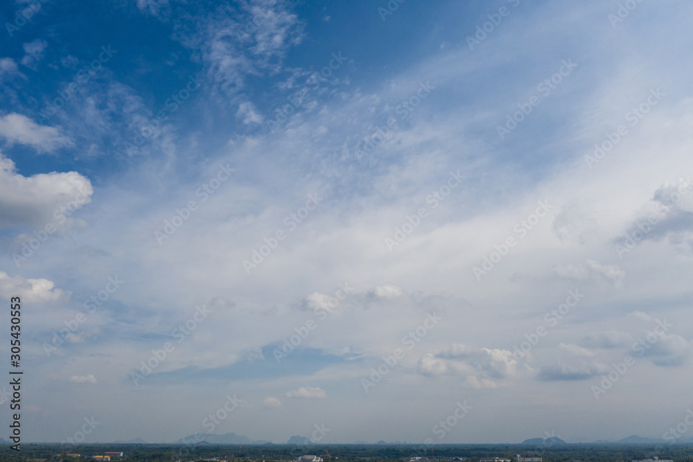 Obraz premium blue sky with cloud