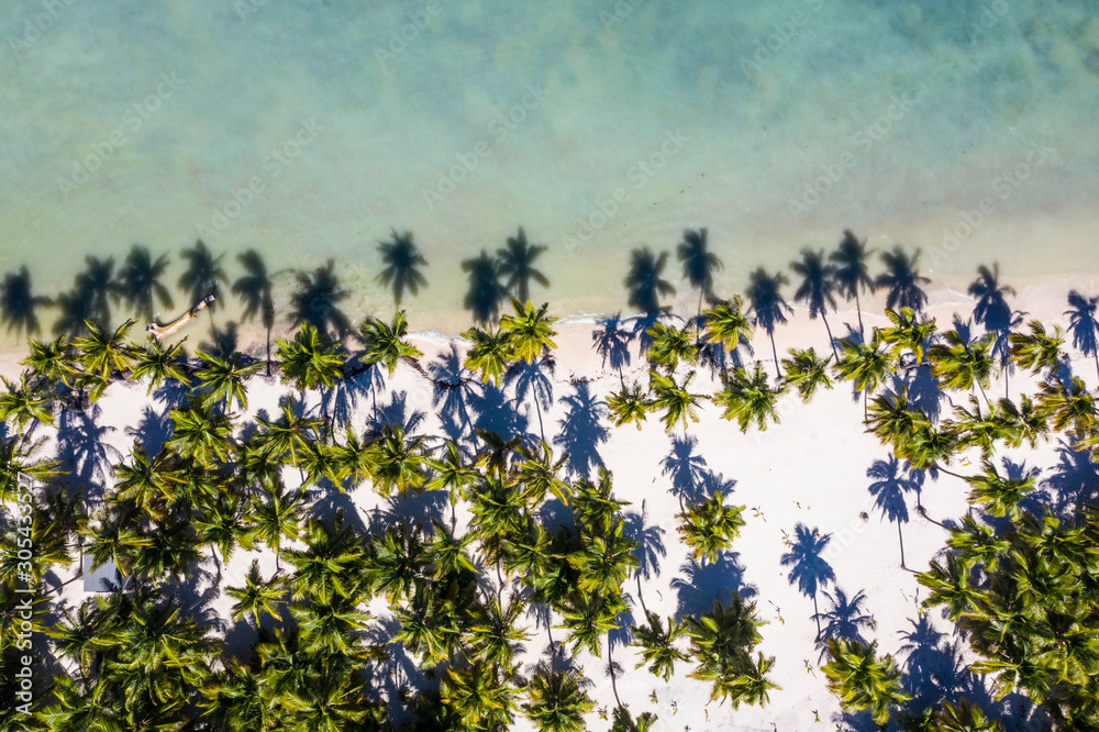 Aerial view of Punta Cana 