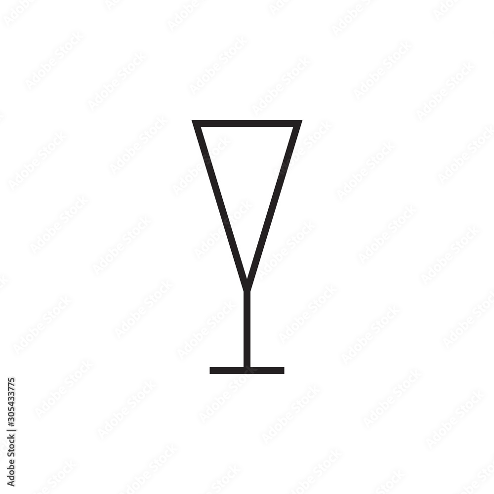 Shot glass, Simple Linear drawing on a white background, Celebrate, Editable stroke. Shot glass, Simple Linear drawing on a white background, Celebrate, Editable stroke.