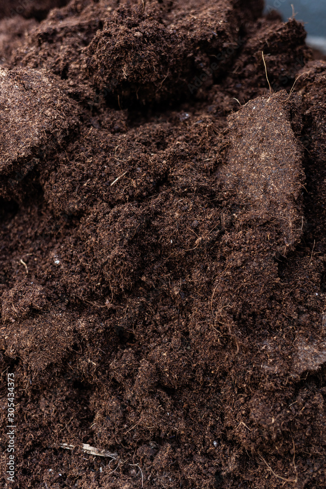 Clean soil for cultivation. Clean soil for cultivation.