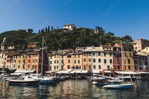 view of port in italy