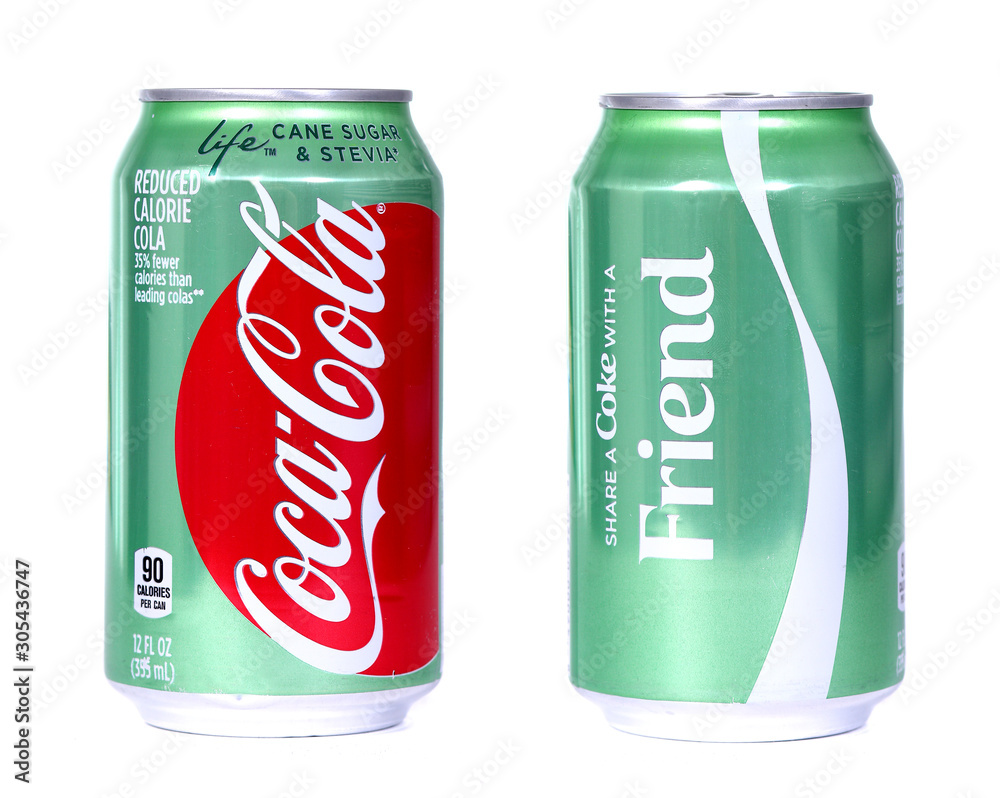 Coca-Cola Life Stock-Foto | Adobe Stock