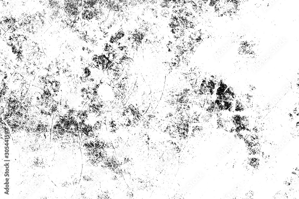 Black and white grunge background. Abstract monochrome texture of cracks, scuffs, chips, dust Black and white grunge background. Abstract monochrome texture of cracks, scuffs, chips, dust