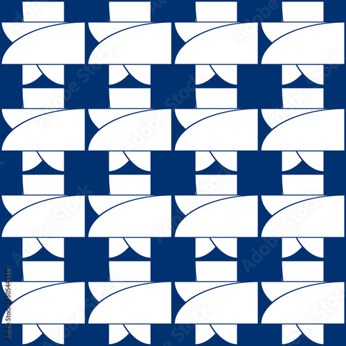 Canvas Print Japanese kimono or  yukata pattern