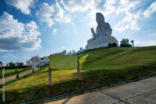 Huai Pla Kang Temple in the Chiang Rai,Thailand © sittichai