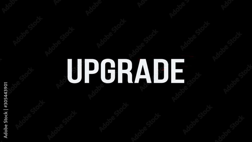 Upgrade. Animation of Text With Glitch Effect. Plus Alpha Channel Upgrade. Animation of Text With Glitch Effect. Plus Alpha Channel