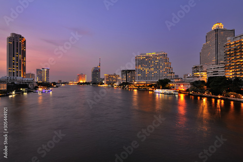 bangkok river night