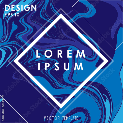 Poster Liquid Cool Color