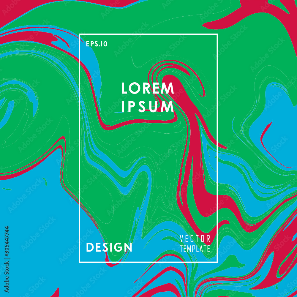 Fototapeta premium Poster Abstract Liquid