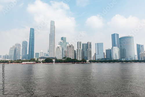 Landscape of Guangzhou city  China