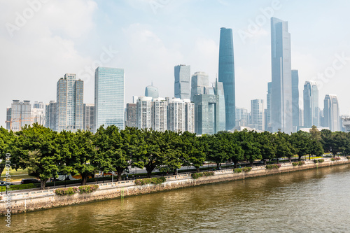 Landscape of Guangzhou city, China