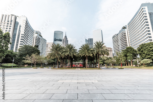 Landscape of Guangzhou city, China © daizuoxin