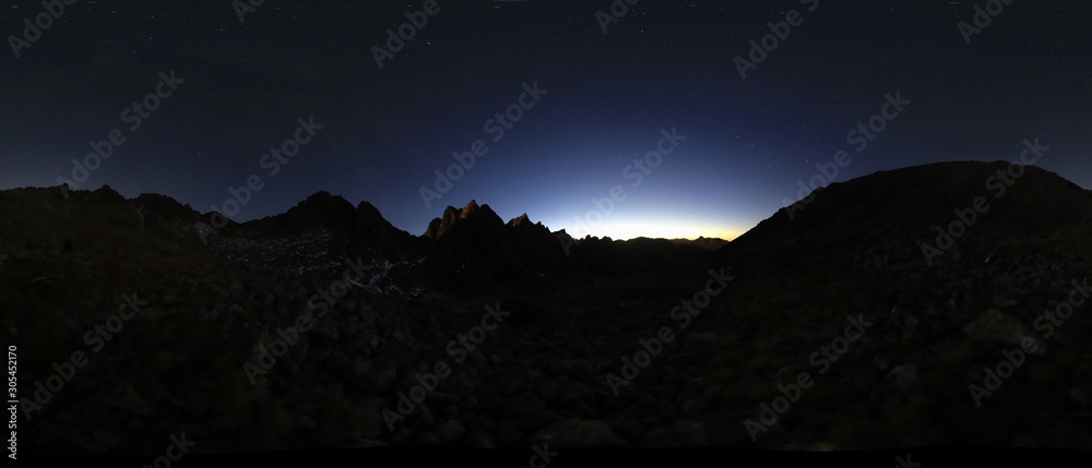 HDRI Panorama in Tatra Mountains HDRI Panorama in Tatra Mountains