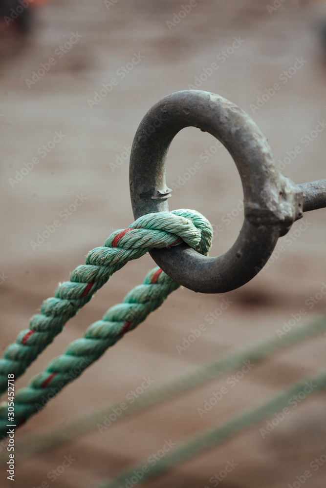 rope on the dock rope on the dock