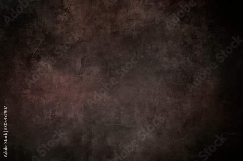 Canvas Print Dark grungy backdrop with vignette borders