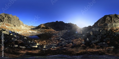 Tatra mountains Sunrise 360 Panorama