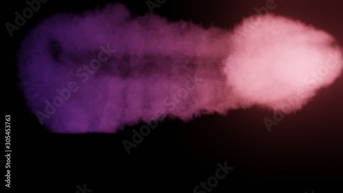 Smoke Boost ink inkfish shape