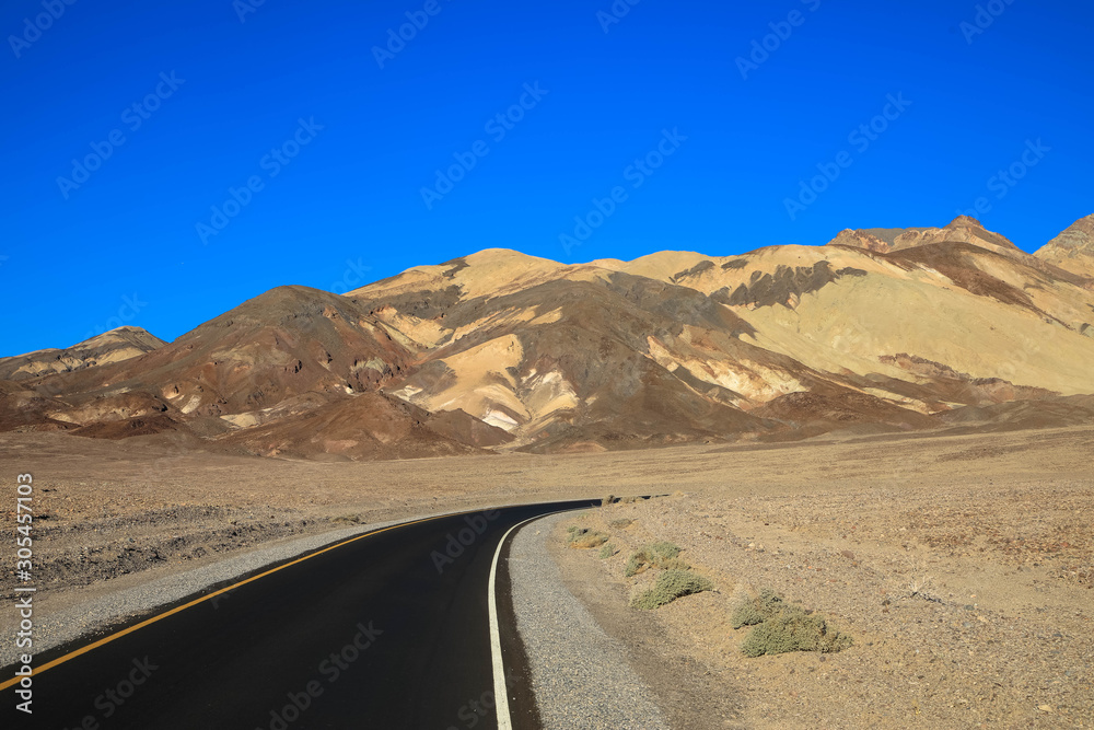 Artist's drive, Nebentraße im Death Valley Artist's drive, Nebentraße im Death Valley