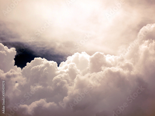 clouds in the sky cloudscape