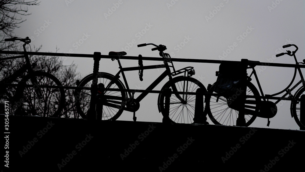 Obraz premium An Amsterdam Bicycle