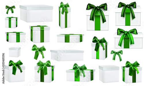 Paquet Cadeau Vert
