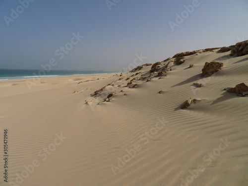 Scogli affiorati dalla sabbia  Capo verde