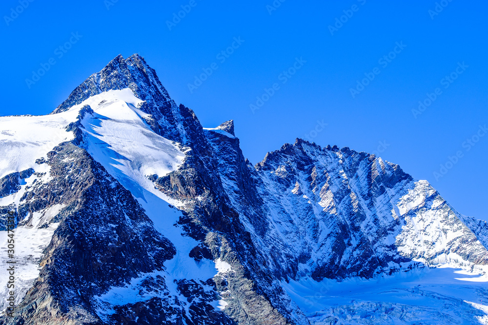 grossglockner mountain in austria