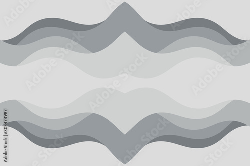 Abstract vector gray background with curved lines. Pattern backdrop for landing pages. © flexelf