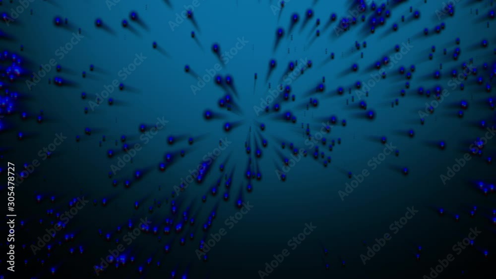 Blue Abstract Background for Media Production Blue Abstract Background for Media Production