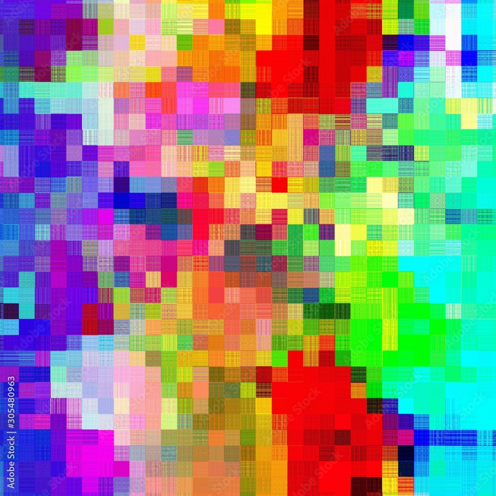 Simple mosaic art background with shiny colored square shapes. Simple mosaic art background with shiny colored square shapes.