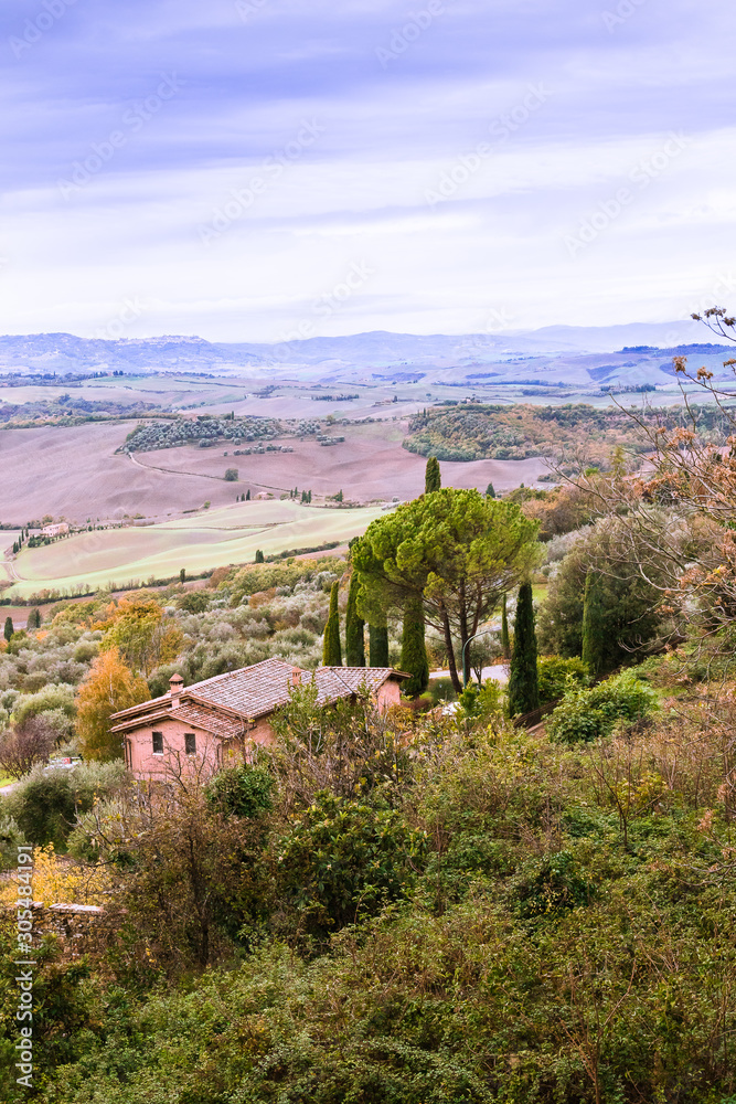 Obraz premium Tuscany landscape in Italy.