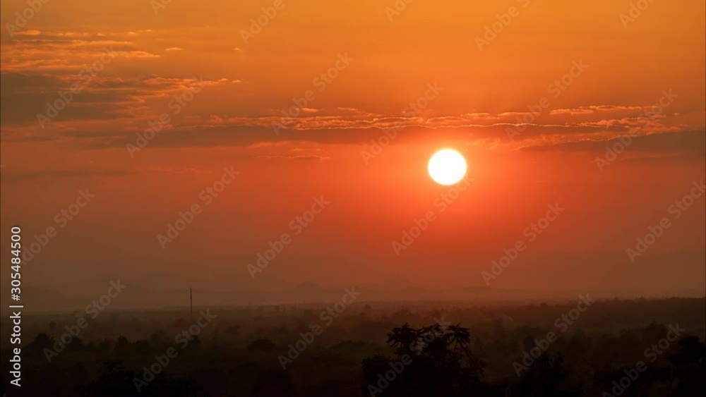 Time Lapse of Colorful dramatic sky with cloud at Sunrise.Sky with sun background. Time Lapse of Colorful dramatic sky with cloud at Sunrise.Sky with sun background.