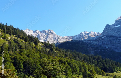 Ahornboden im Risstal im Karwendel in Bayern © infra2808