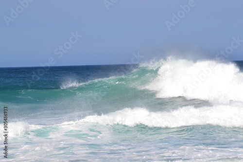 crashing waves and surf © andy