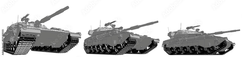 Military 3D Illustration of cartoon style rendered and outlined isolated 3D army tank with not existing design, highly detailed tank troops concept Military 3D Illustration of cartoon style rendered and outlined isolated 3D army tank with not existing design, highly detailed tank troops concept