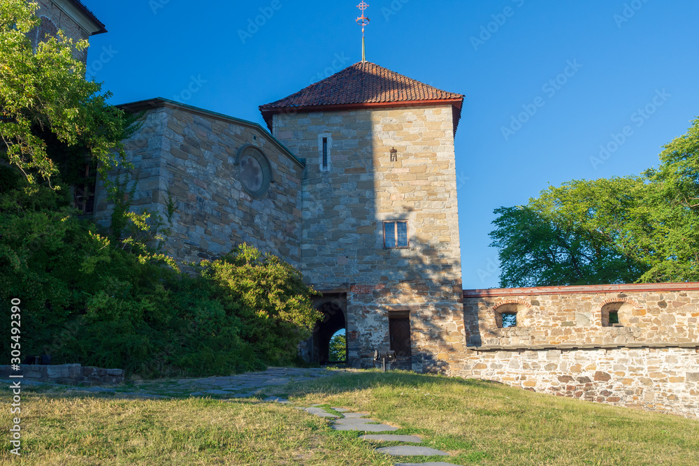 View on Akershus Fortress, Oslo, Norway