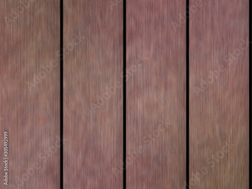 Wood texture background pattern. Dark hardwood planks surface of wooden board floor wall fence. Abstract timber decorative illustration.