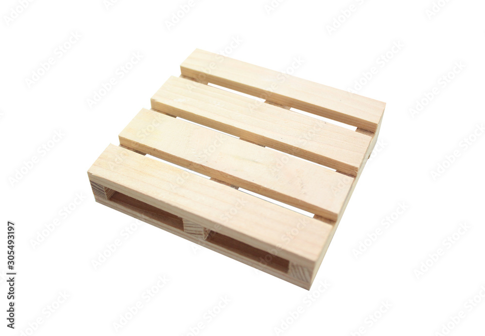 Close up of Wooden crate isolate on white background. Close up of Wooden crate isolate on white background.